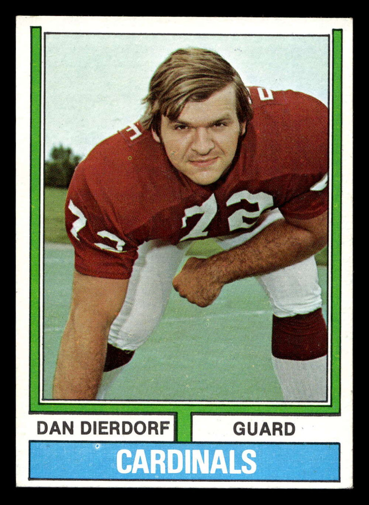 1974 Topps #32 Dan Dierdorf Ex-Mint  ID: 484891