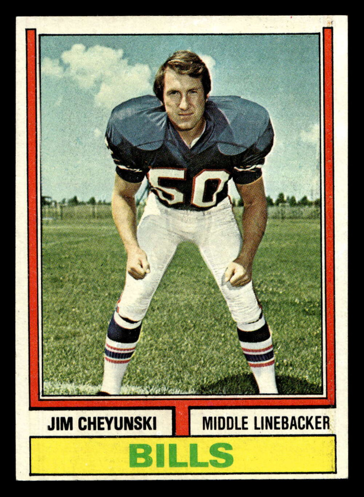 1974 Topps #53 Jim Cheyunski Ex-Mint  ID: 484976