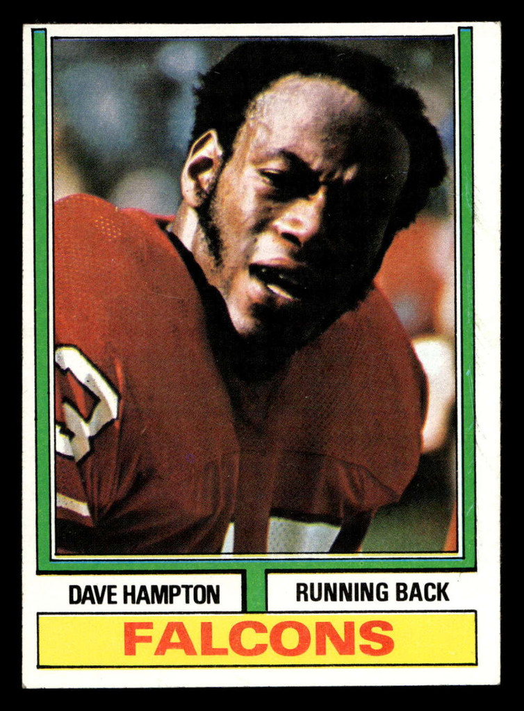 1974 Topps #55 Dave Hampton Ex-Mint  ID: 484985