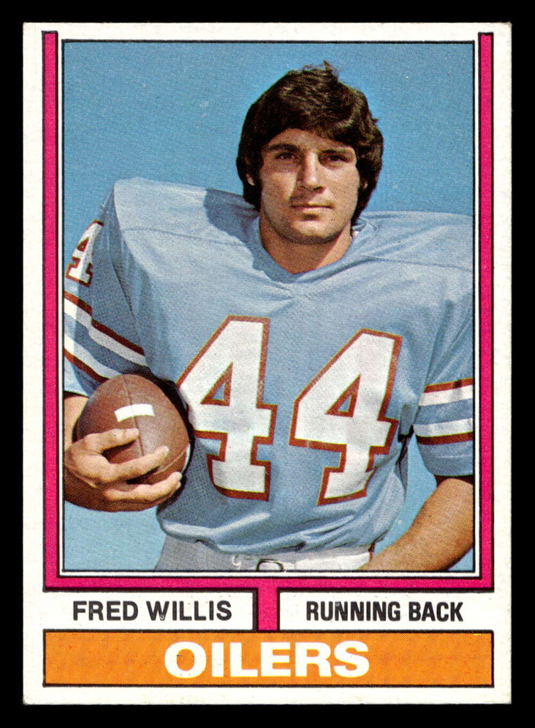 1974 Topps #75 Fred Willis Ex-Mint  ID: 485057