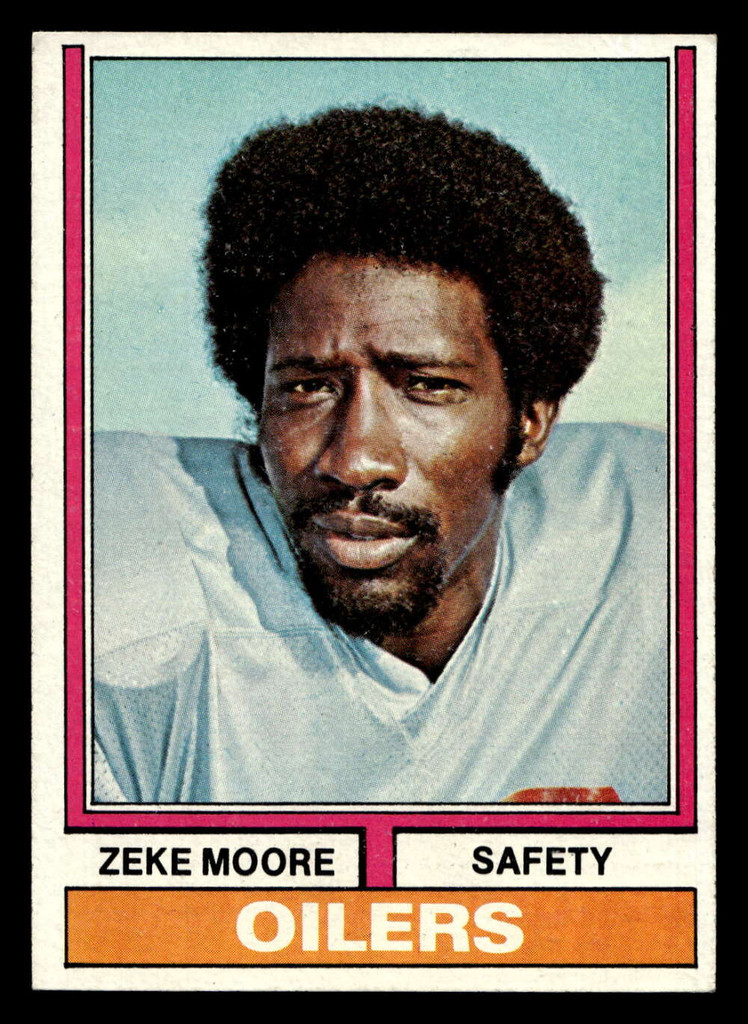 1974 Topps #104 Zeke Moore Ex-Mint  ID: 485144