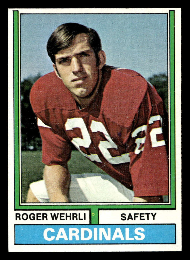 1974 Topps #421 Roger Wehrli Ex-Mint 