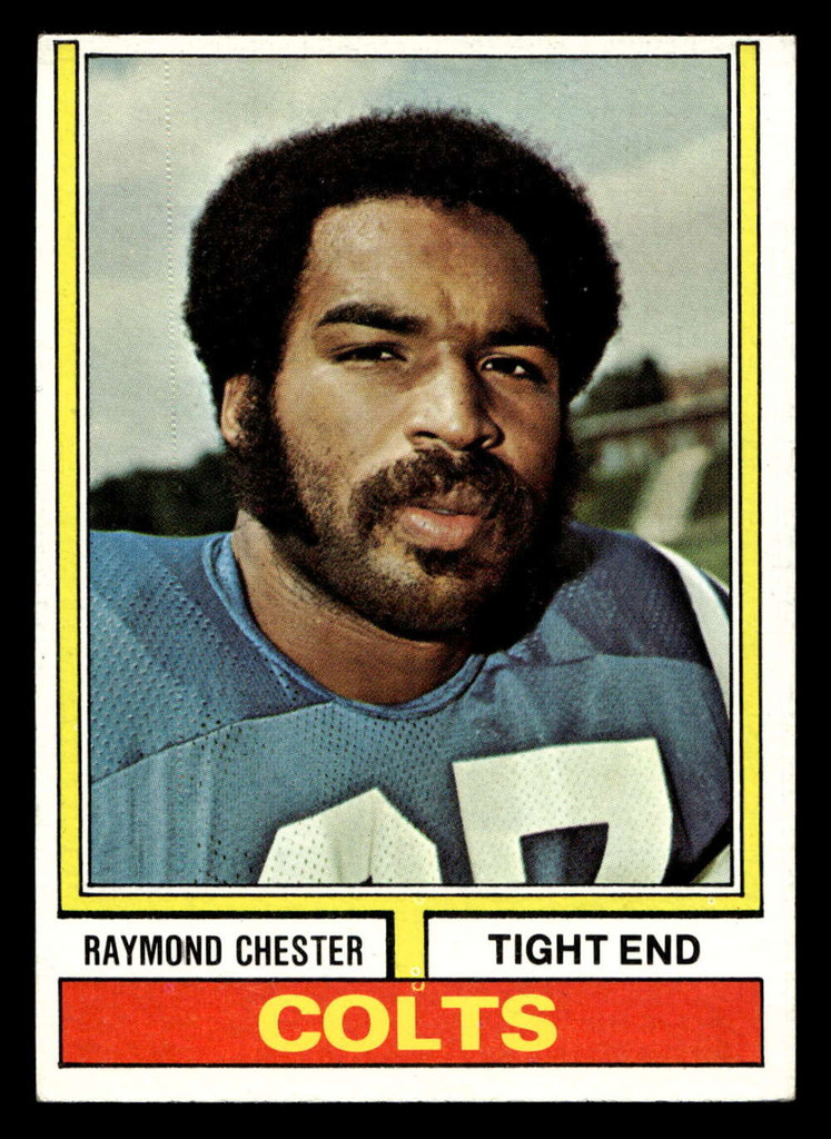 1974 Topps #456 Raymond Chester Ex-Mint  ID: 486154