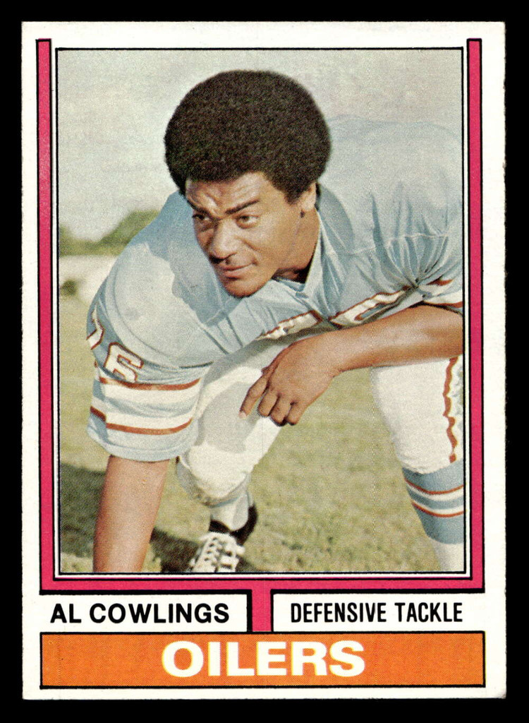 1974 Topps #501 Al Cowlings UER Ex-Mint  ID: 486253