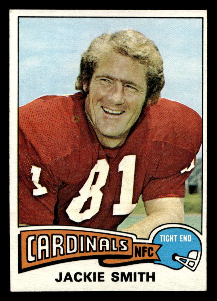 1975 Topps #14 Jackie Smith Ex-Mint  ID: 486361