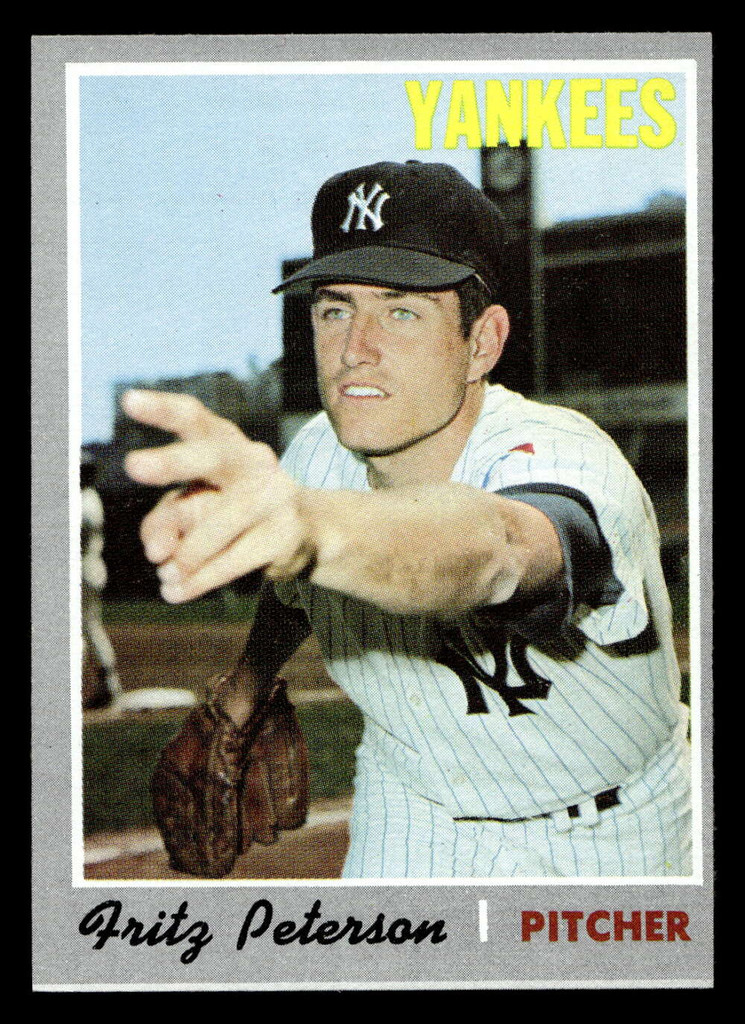 1970 Topps #142 Fritz Peterson Near Mint  ID: 486939