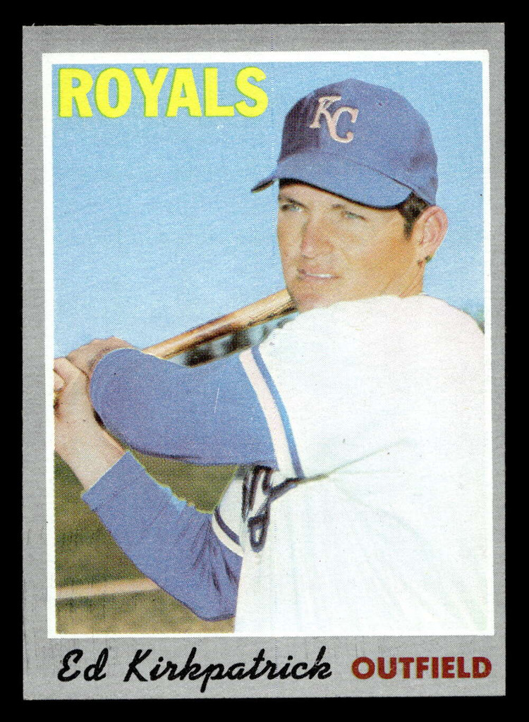 1970 Topps #165 Ed Kirkpatrick Near Mint+  ID: 486978
