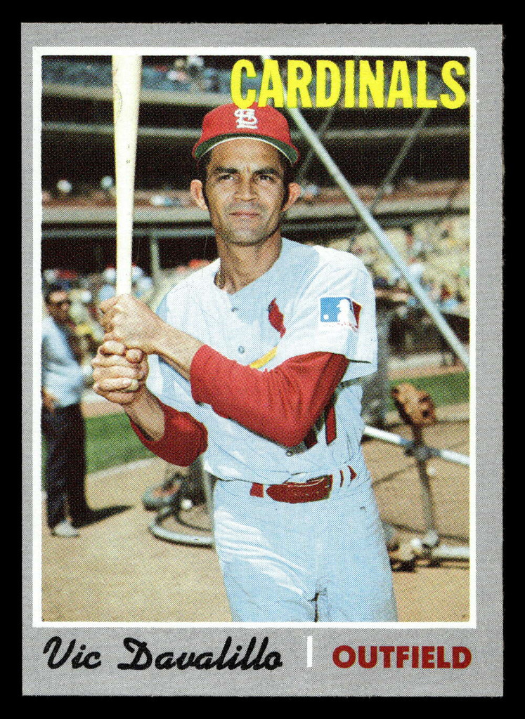 1970 Topps #256 Vic Davalillo Near Mint+  ID: 487141
