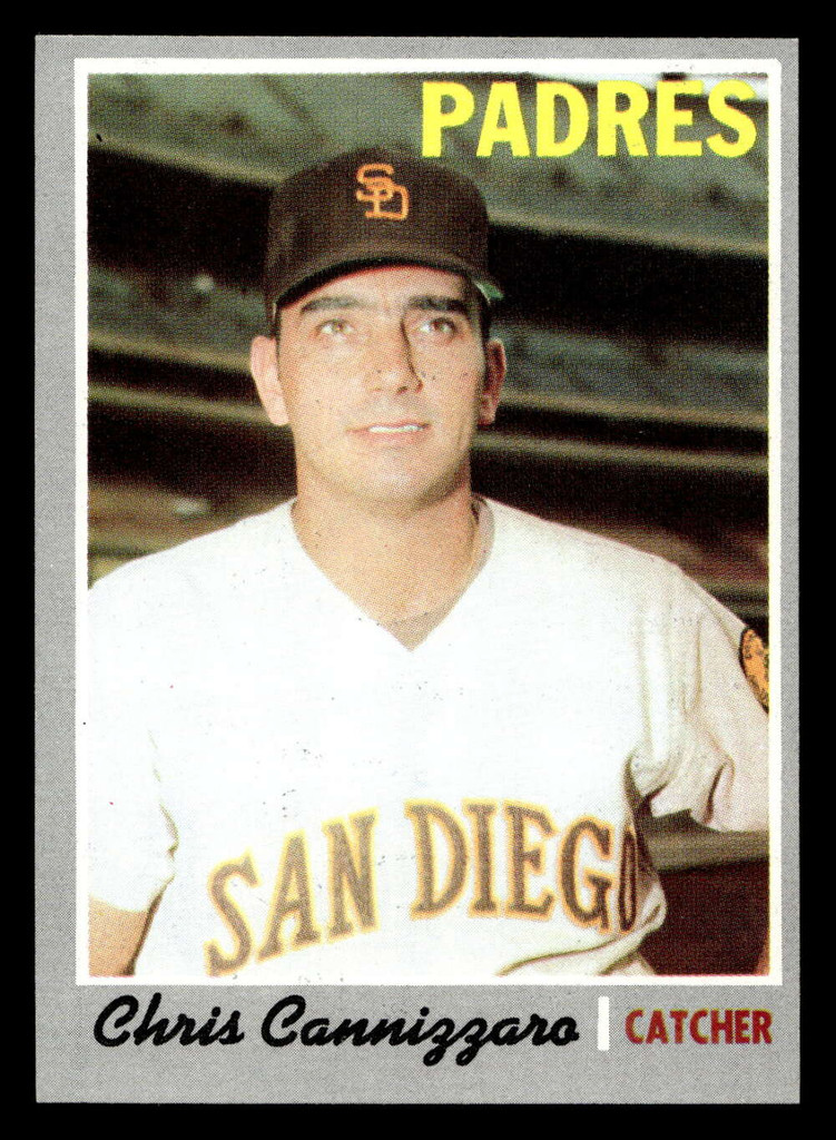 1970 Topps #329 Chris Cannizzaro Near Mint+  ID: 487250