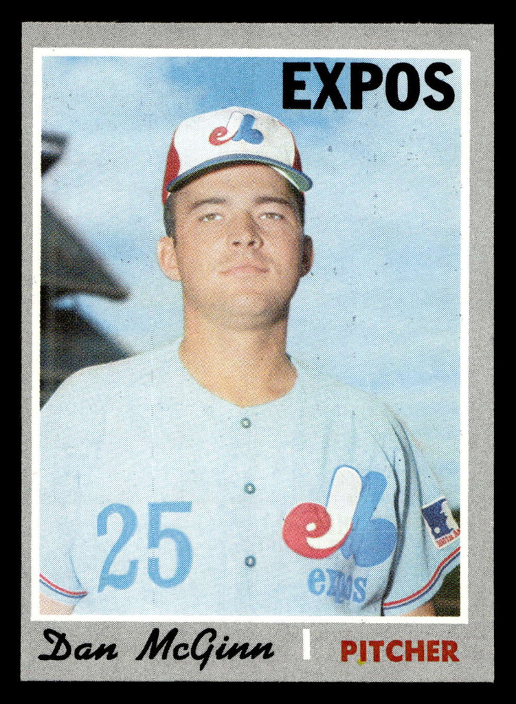 1970 Topps #364 Dan McGinn Near Mint+  ID: 487294