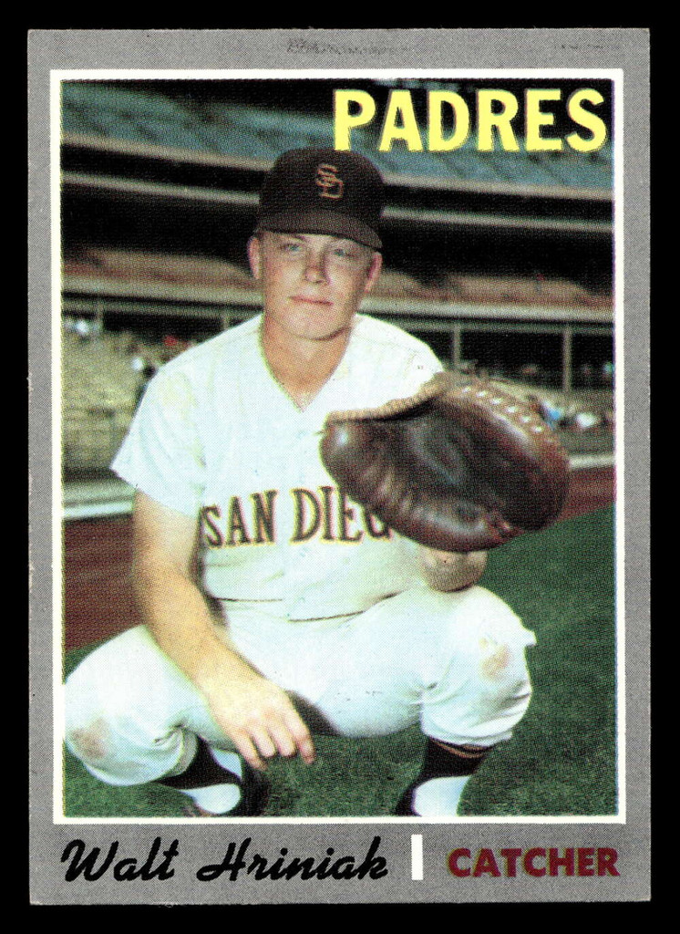 1970 Topps #392 Walt Hriniak Ex-Mint  ID: 487333