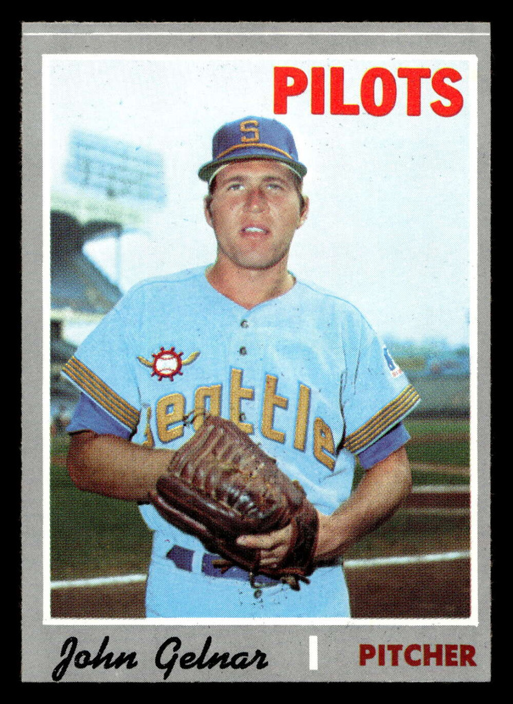 1970 Topps #393 John Gelnar Ex-Mint  ID: 487335