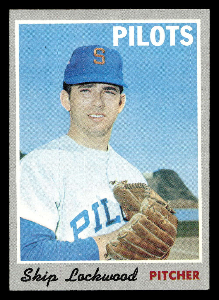 1970 Topps #499 Skip Lockwood Near Mint+ 