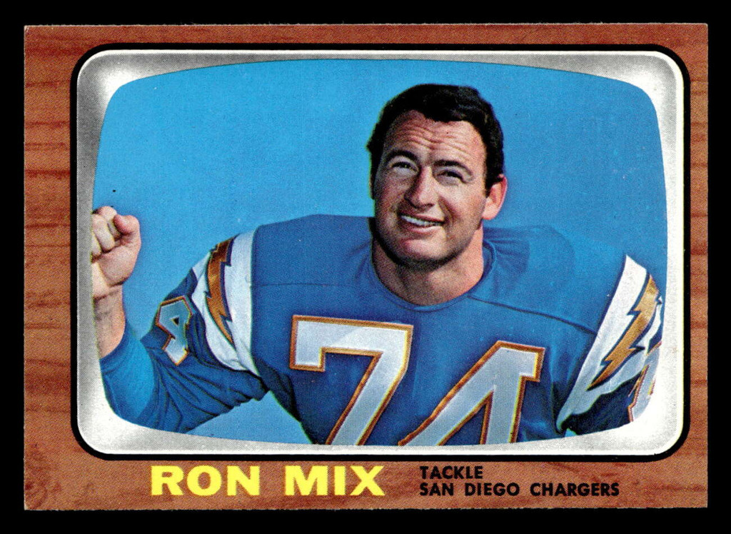 1966 Topps #128 Ron Mix Ex-Mint  ID: 487865