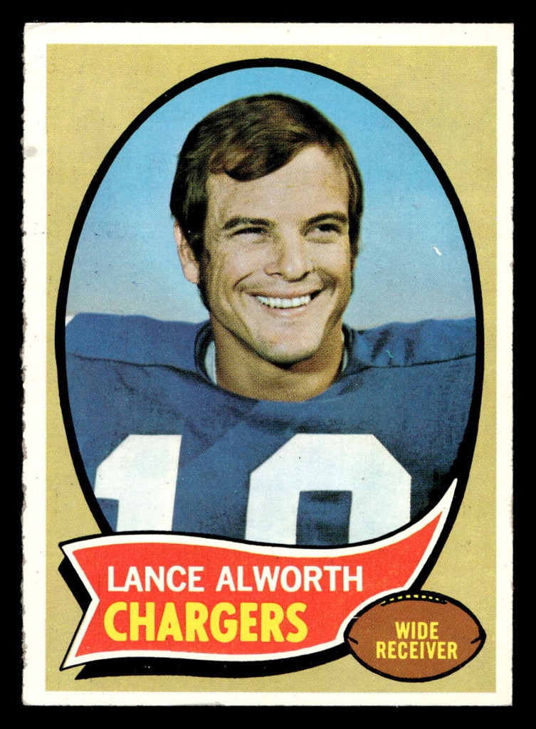 1970 Topps #240 Lance Alworth Ex-Mint  ID: 488784