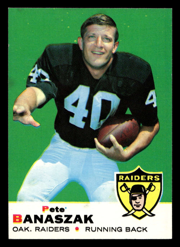 1969 Topps #30 Pete Banaszak Near Mint RC Rookie  ID: 488819