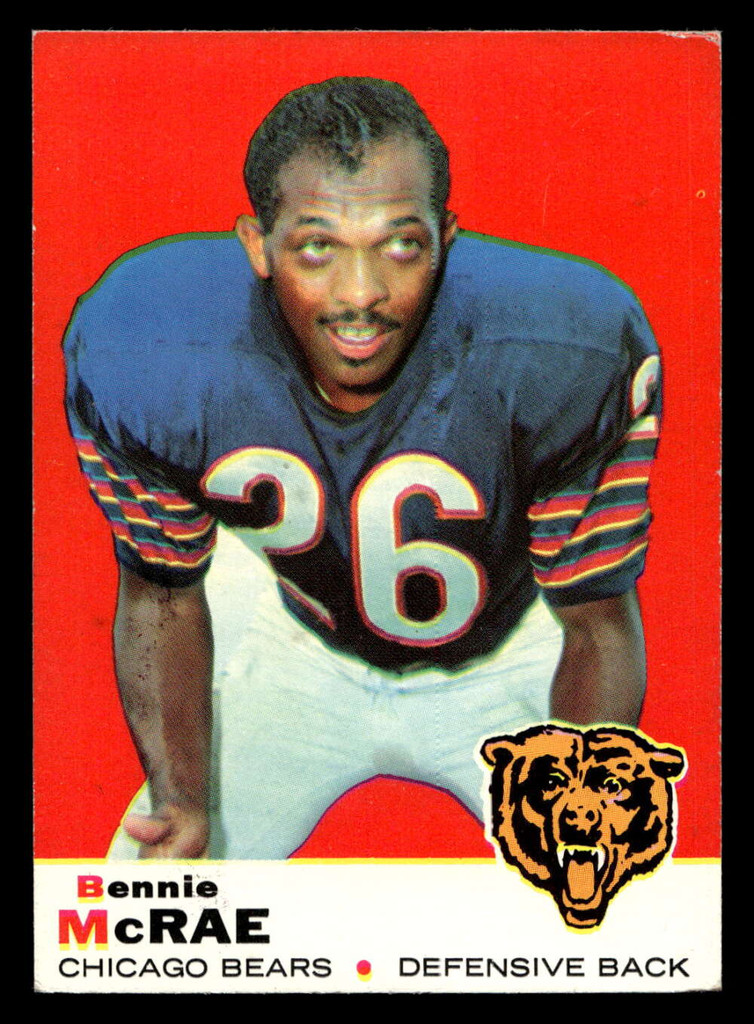 1969 Topps #73 Bennie McRae Excellent+  ID: 488842