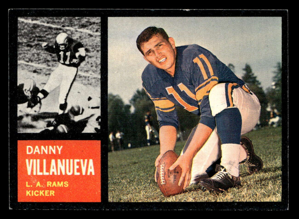 1962 Topps #85 Danny Villanueva Ex-Mint RC Rookie  ID: 489114