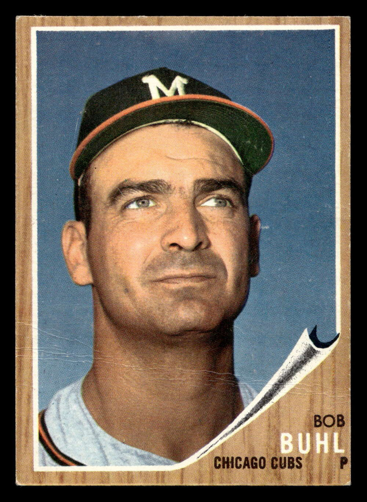 1962 Topps #458 Bob Buhl G-VG 