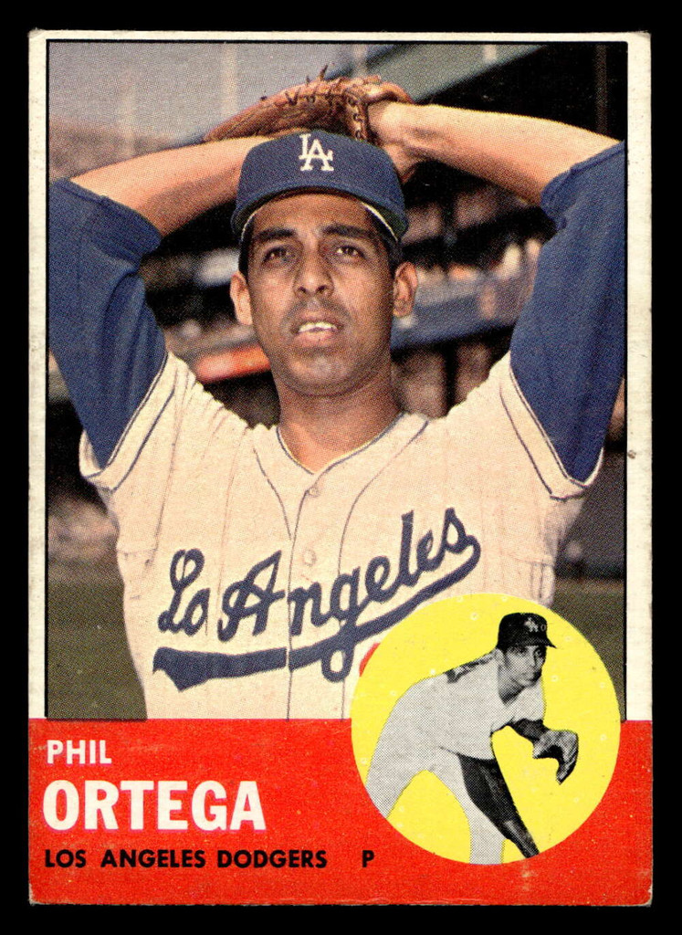 1963 Topps #467 Phil Ortega Excellent 