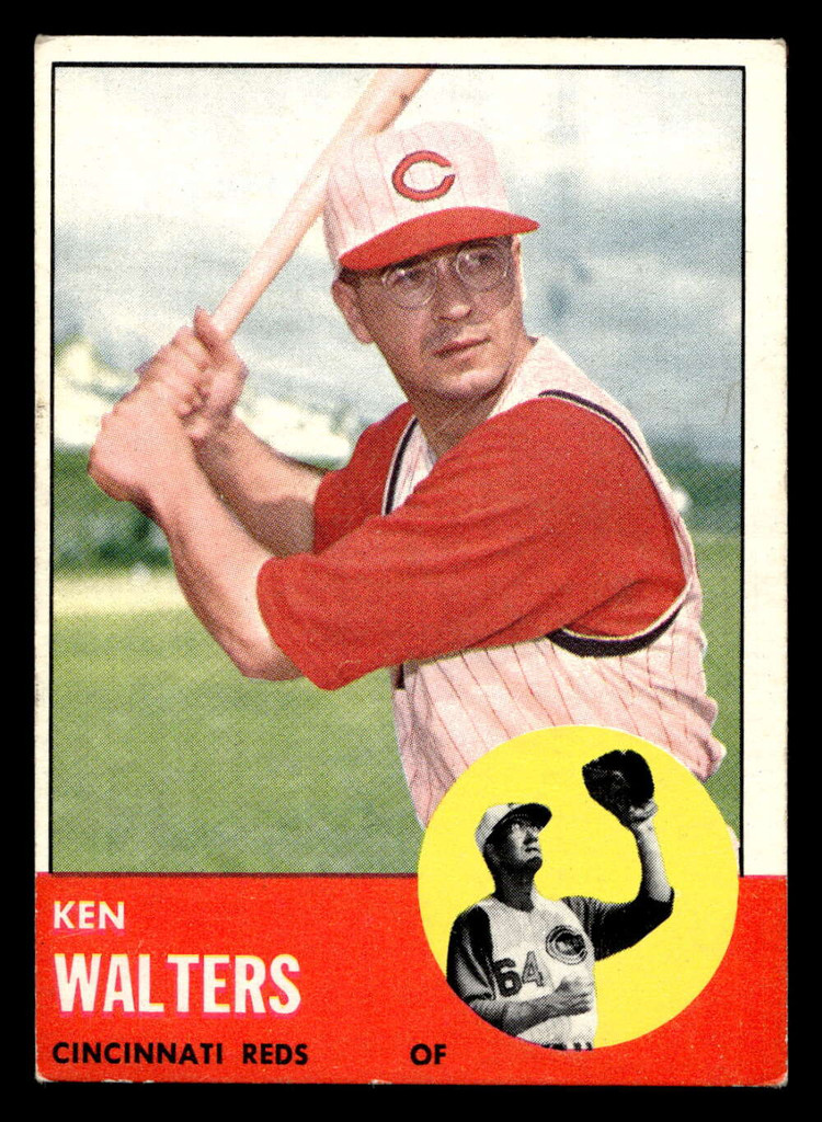 1963 Topps #534 Ken Walters Excellent 