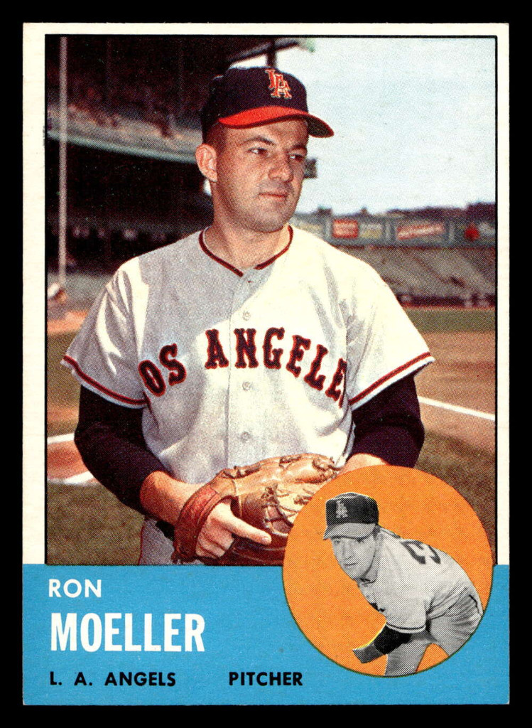 1963 Topps #541 Ron Moeller Ex-Mint  ID: 489737