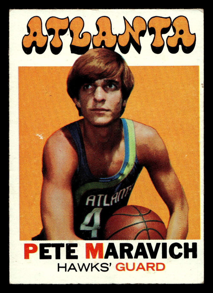 1971-72 Topps #55 Pete Maravich DP Very Good 
