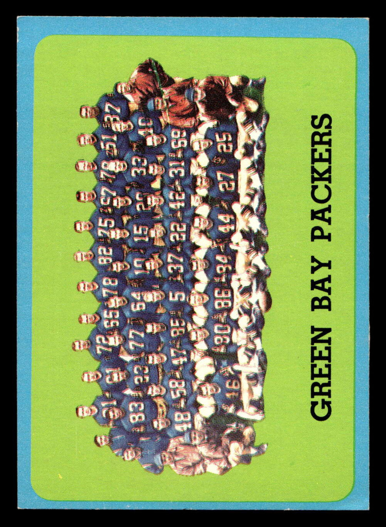 1963 Topps #97 Packers Team Excellent+  ID: 490462