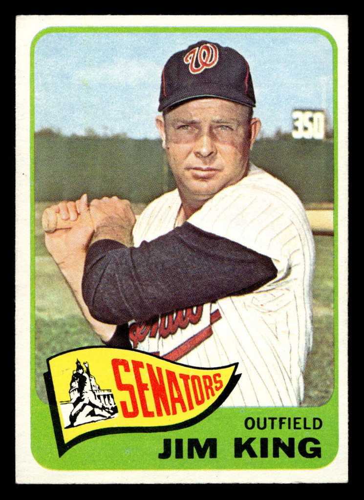 1965 Topps #38 Jim King Ex-Mint  ID: 490647