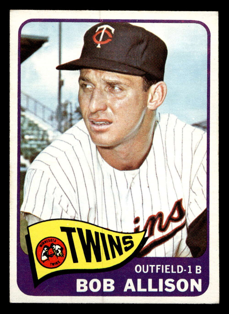 1965 Topps #180 Bob Allison Ex-Mint  ID: 490840
