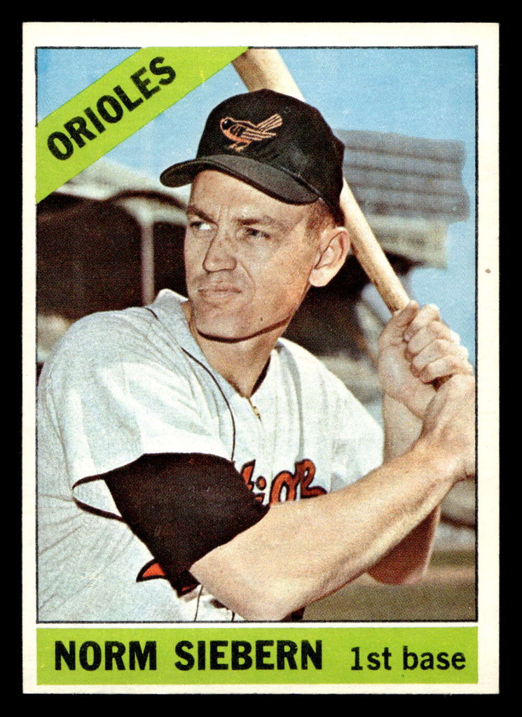 1966 Topps #14 Norm Siebern Near Mint+ 