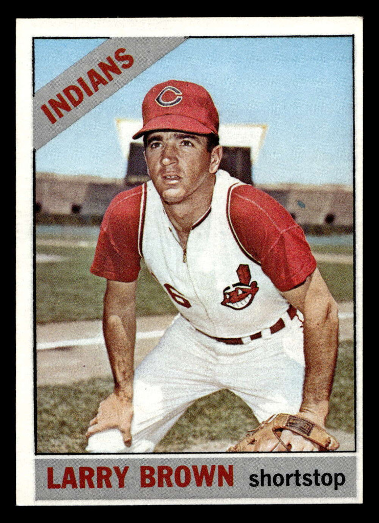 1966 Topps #16 Larry Brown Near Mint 