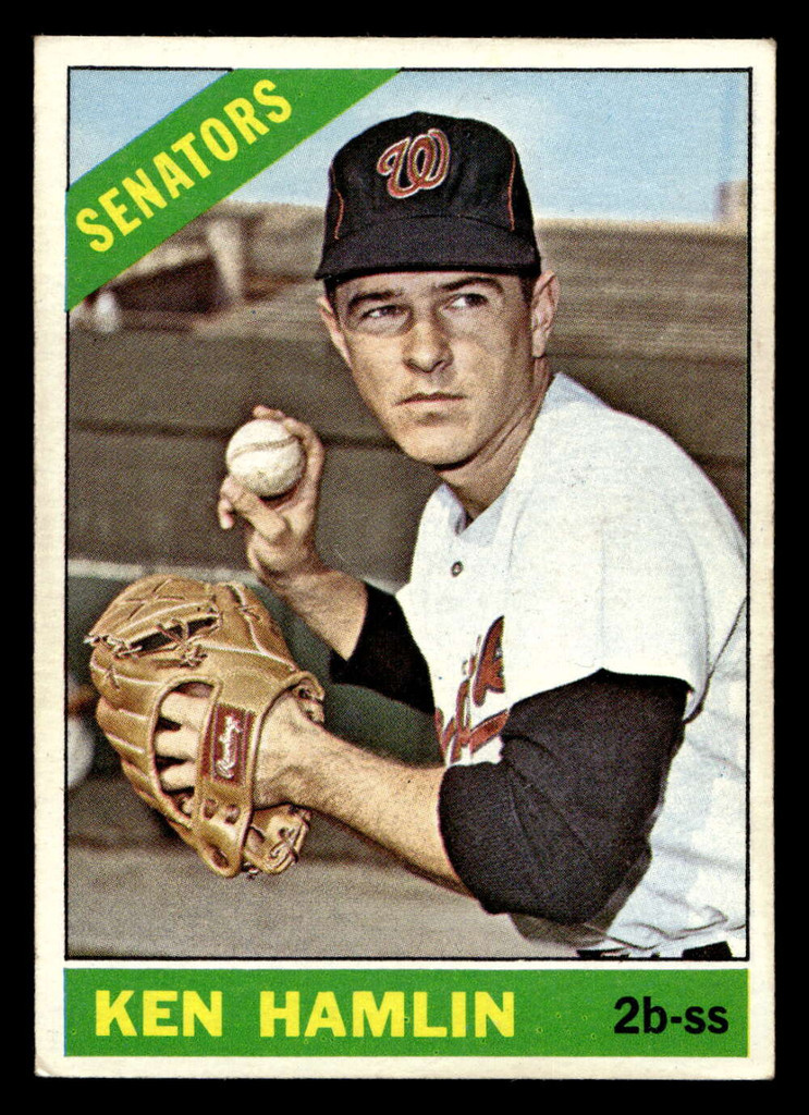 1966 Topps #69 Ken Hamlin Excellent+  ID: 491697