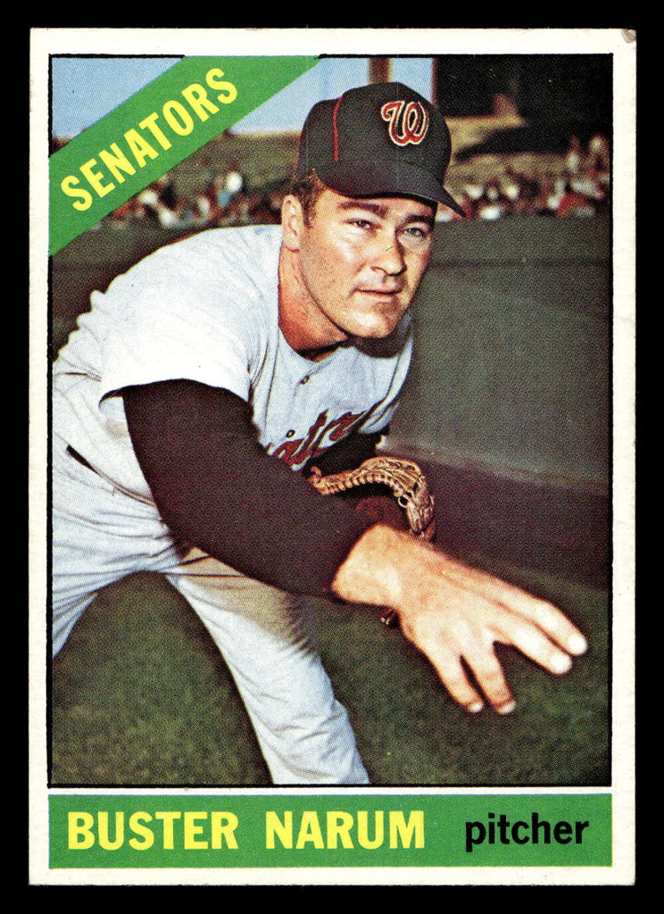 1966 Topps #274 Buster Narum Excellent+  ID: 492144