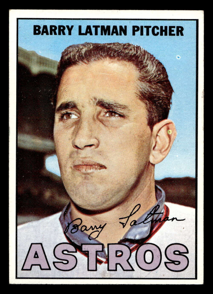 1967 Topps #28 Barry Latman Near Mint  ID: 492925