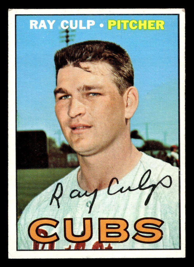 1967 Topps #168 Ray Culp Excellent+  ID: 493265