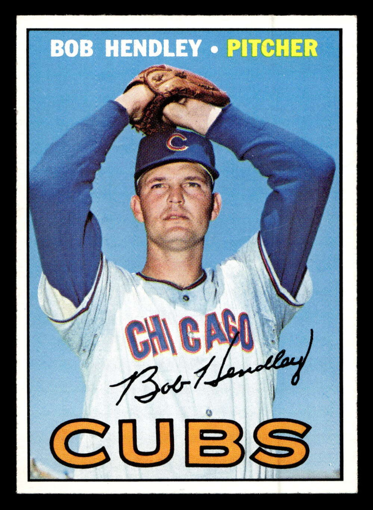 1967 Topps #256 Bob Hendley Near Mint  ID: 493447