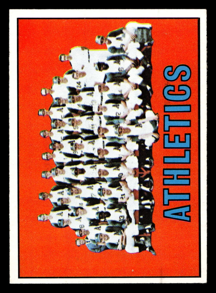 1967 Topps #262 A's Team Ex-Mint  ID: 493457