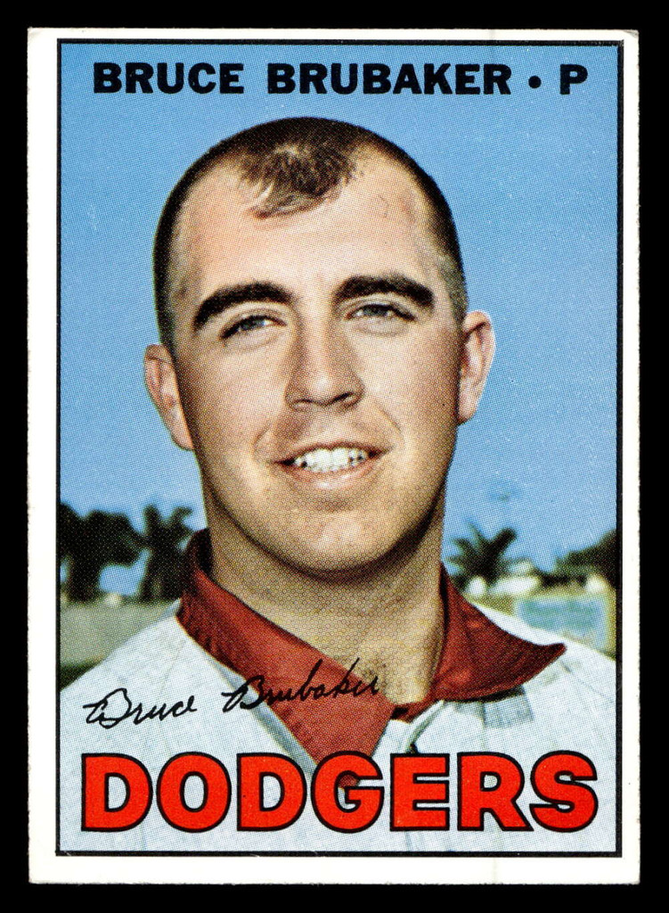 1967 Topps #276 Bruce Brubaker Ex-Mint  ID: 493480