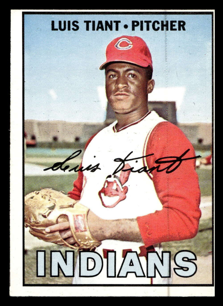 1967 Topps #377 Luis Tiant Excellent+  ID: 493696