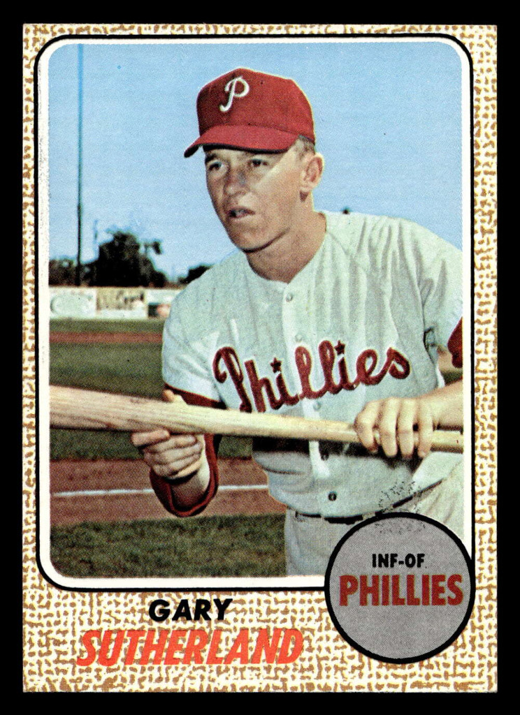 1968 Topps #98 Gary Sutherland Near Mint  ID: 494078