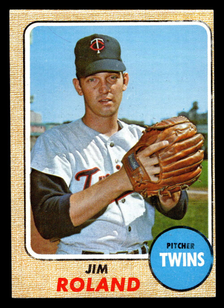 1968 Topps #276 Jim Roland Ex-Mint  ID: 494321