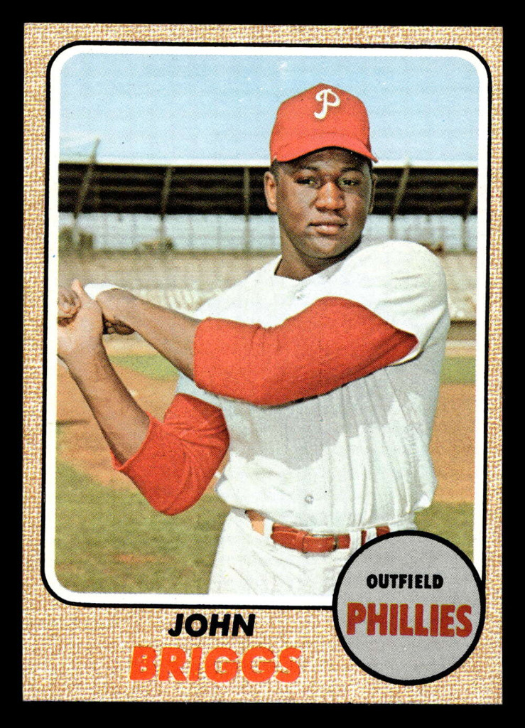 1968 Topps #284 John Briggs Near Mint  ID: 494332