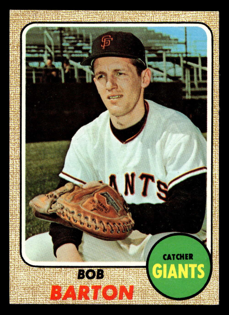 1968 Topps #351 Bob Barton Near Mint  ID: 494439