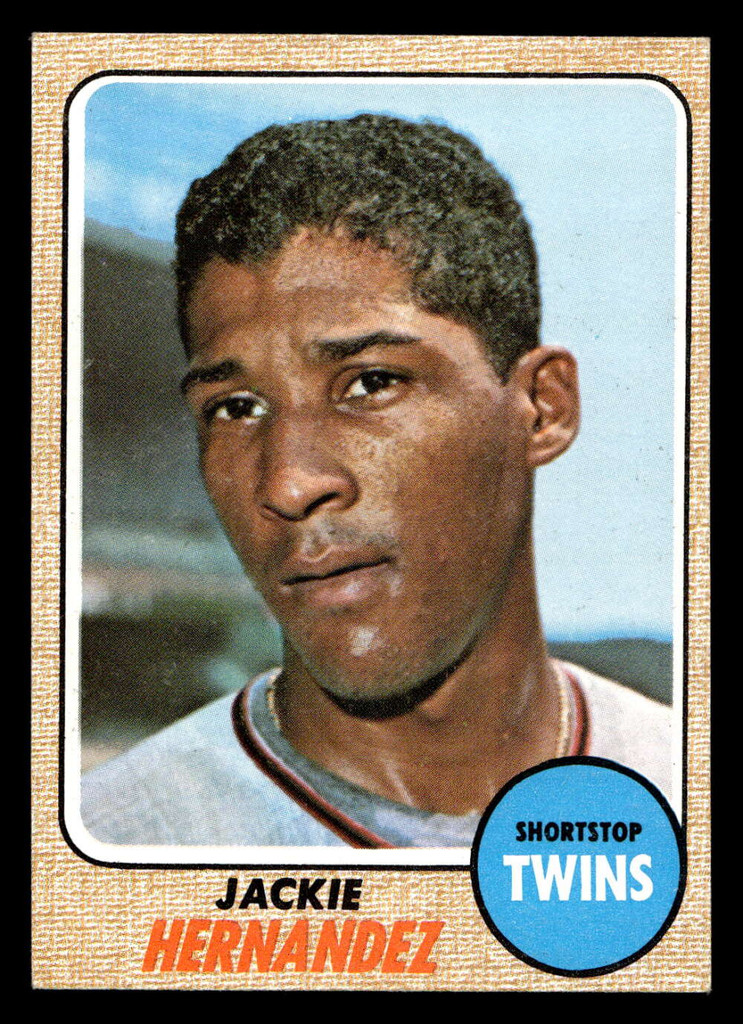 1968 Topps #352 Jackie Hernandez Ex-Mint RC Rookie  ID: 494441