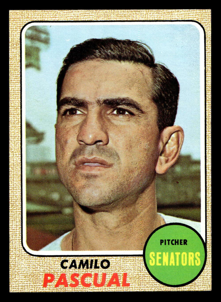 1968 Topps #395 Camilo Pascual Near Mint  ID: 494490