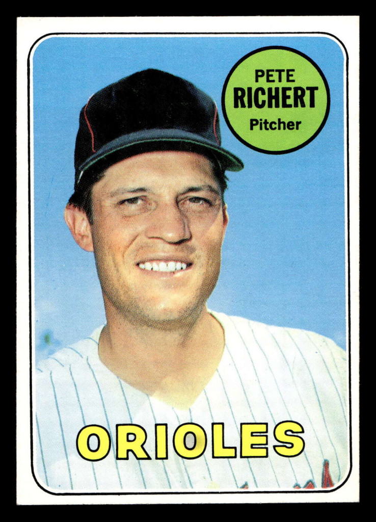 1969 Topps #86 Pete Richert Ex-Mint  ID: 494951
