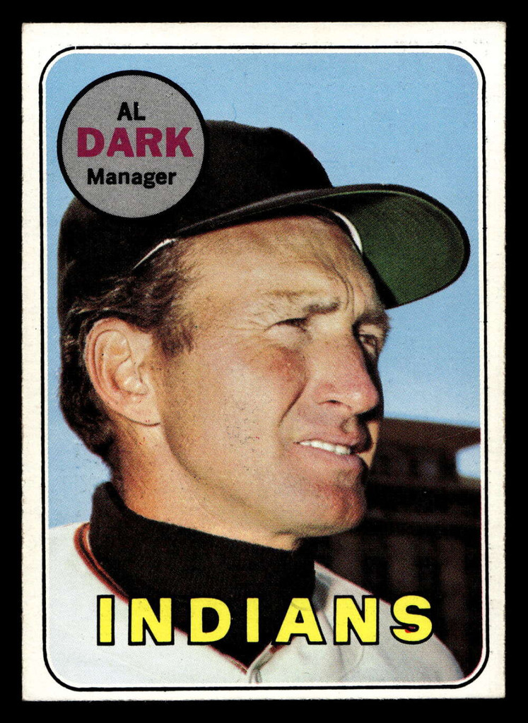1969 Topps #91 Alvin Dark MG Ex-Mint  ID: 494960