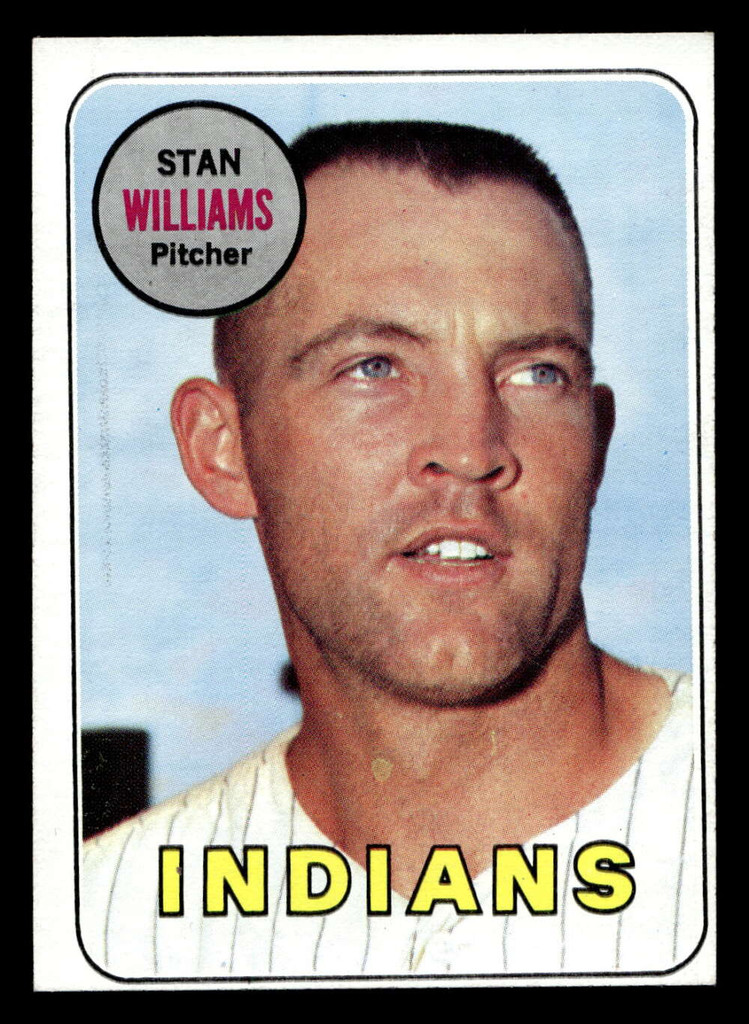1969 Topps #118 Stan Williams Near Mint  ID: 495016