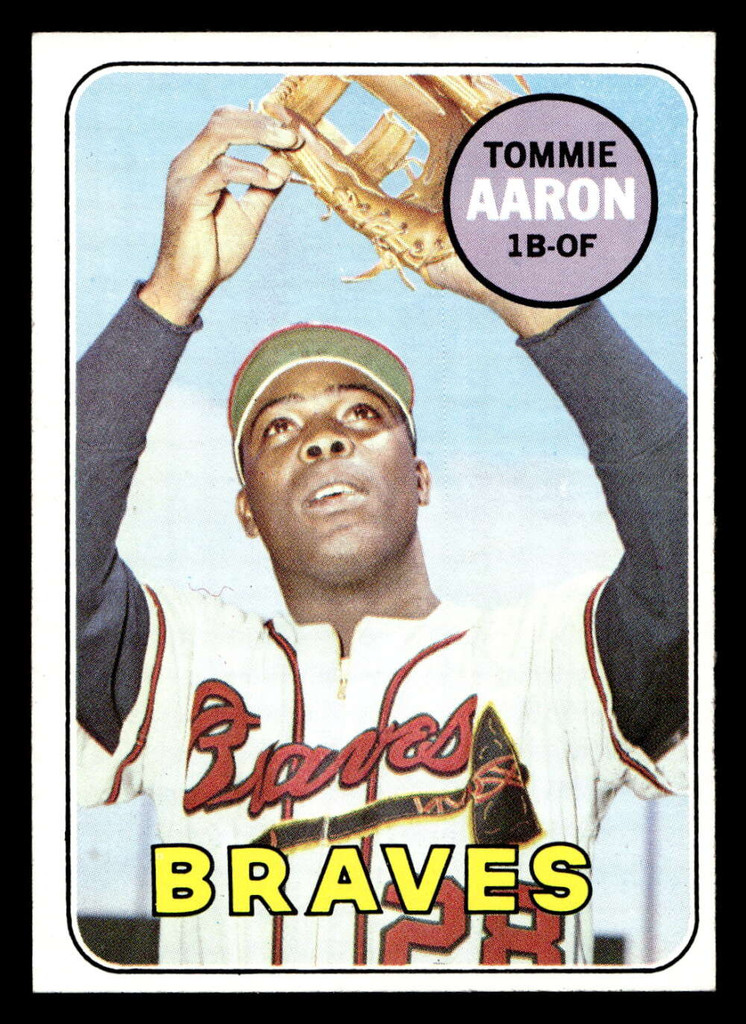 1969 Topps #128 Tommie Aaron Near Mint  ID: 495036